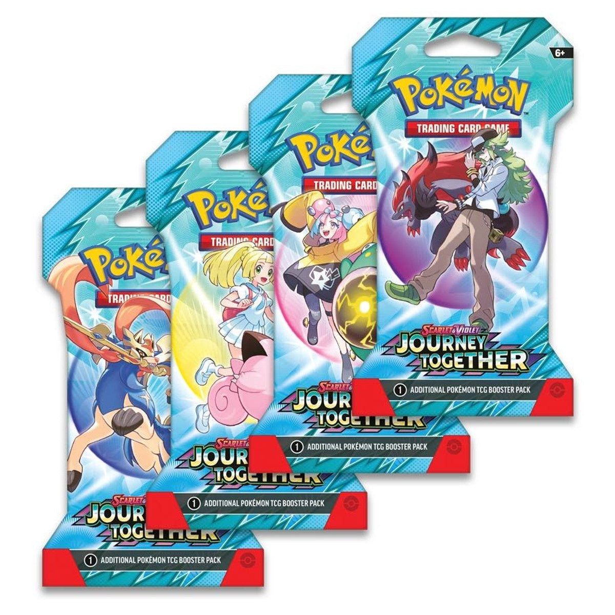 Pokémon CCG Scarlet & Violet Journey Together Sleeved Booster