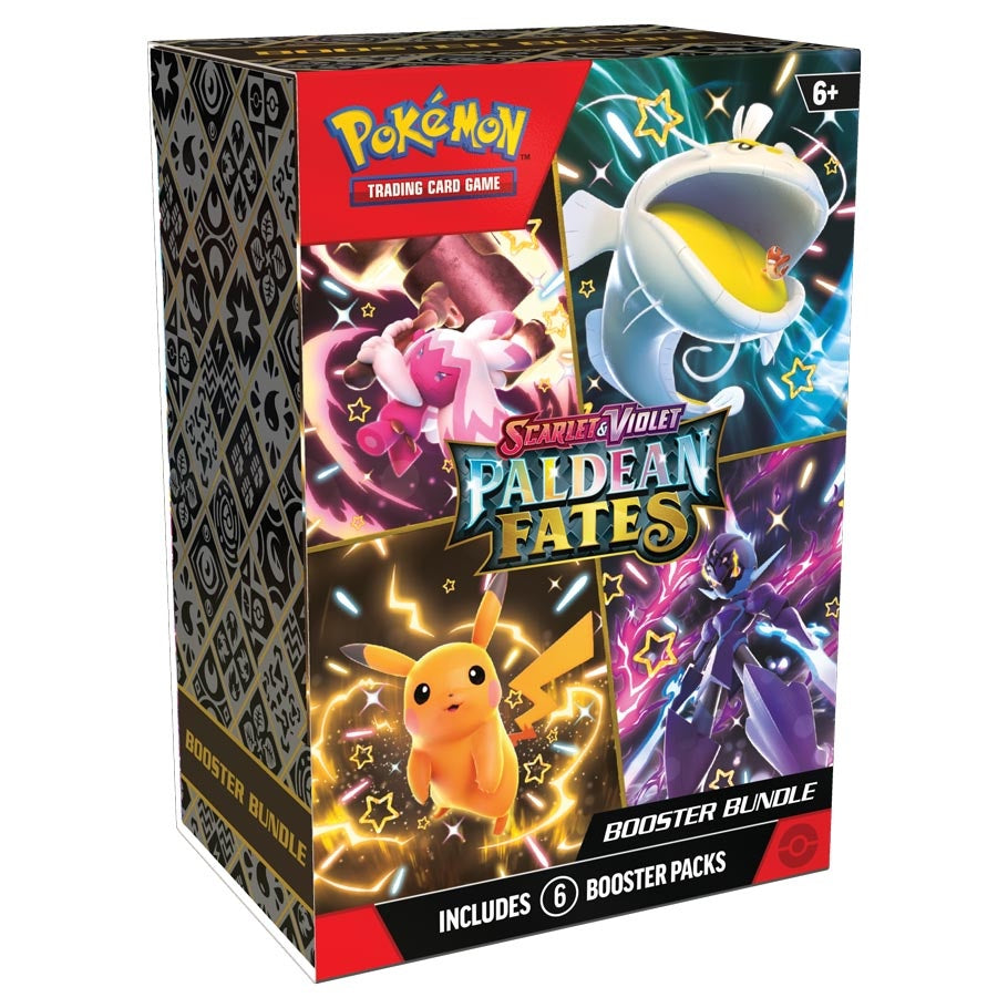 Pokémon CCG Scarlet & Violet Paldean Fates Booster Bundle