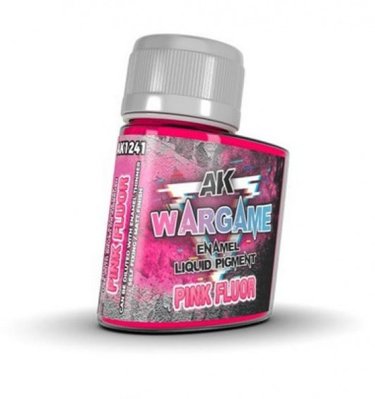 AK Interactive Wargame Enamel Liquid Pigments Fluor Pink (35ml)
