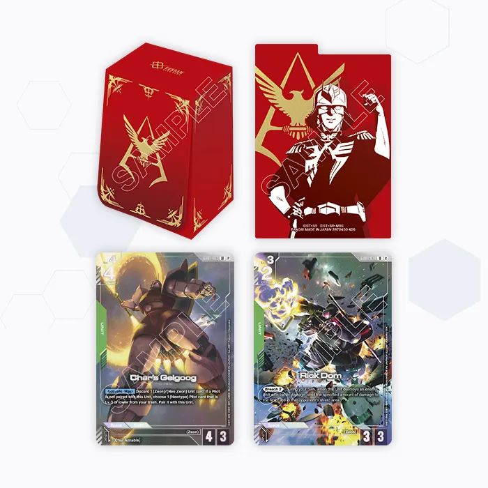 Gundam Card Game Official Deck Box Series 02