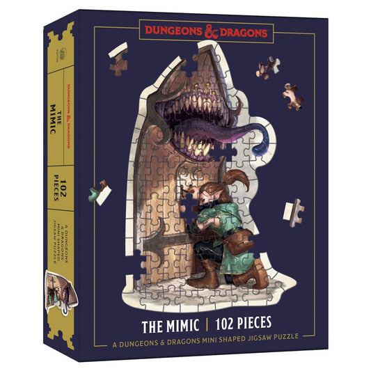 Jigsaw Puzzle 102 Dungeons & Dragons Mini Shaped Mimic