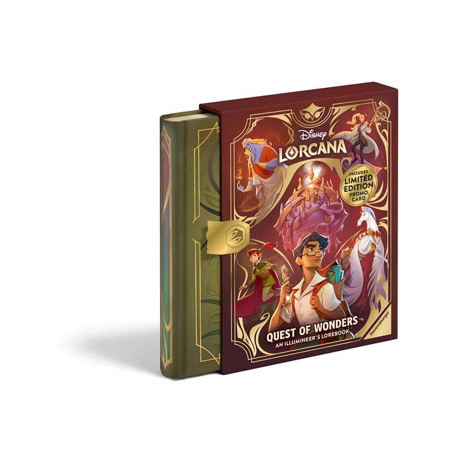 Disney Lorcana Illumineer's Lorebook Quest of Wonders
