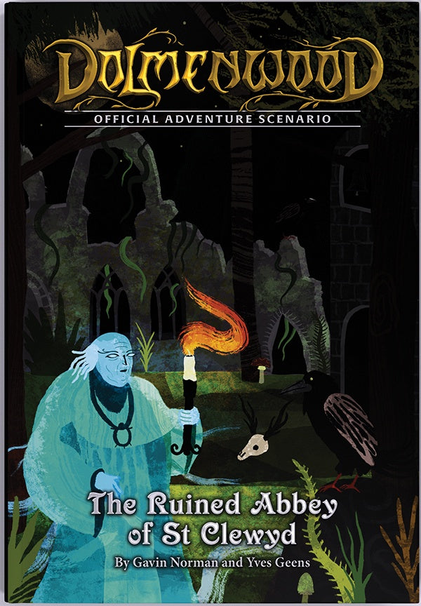 Dolmenwood Official Adventure Scenario the Ruined Abbey of St Clewyd