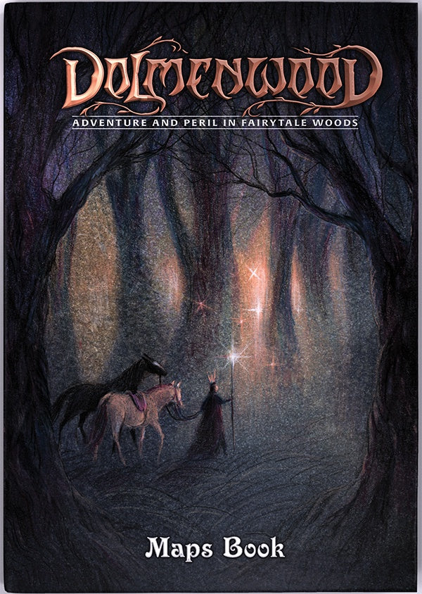 Dolmenwood RPG Adventure & Peril in Fairytale Woods Maps Book