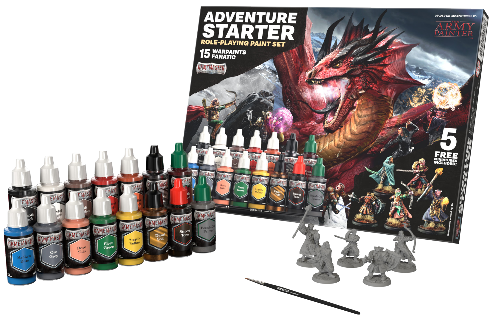 Army Painter Gamemaster Adventure Starter Role Playing Paint Set