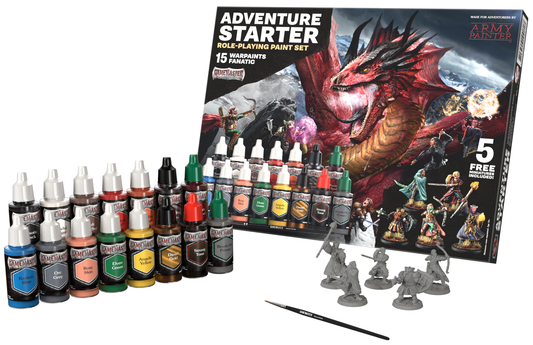Army Painter Gamemaster Adventure Starter Role Playing Paint Set