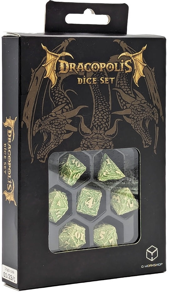 Q-Workshop Dracopolis Dice Set The Andean Longneck