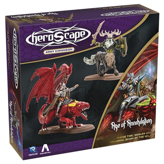 Heroscape Rising Tide AE Sonlen and Halushia, Scion of the Wild