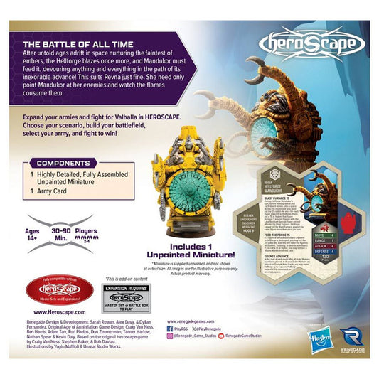Heroscape Rising Tide AE Hellforge Mandukor