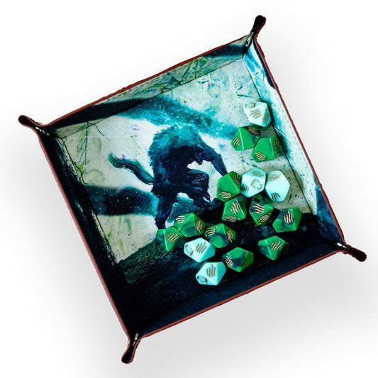 Werewolf The Apocalypse RPG Luna’s Fury Dice & Tray Accessory Pack (LE)