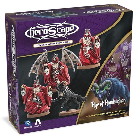 Heroscape Boiling Tension AE Revnan Acolytes and Grave Grim