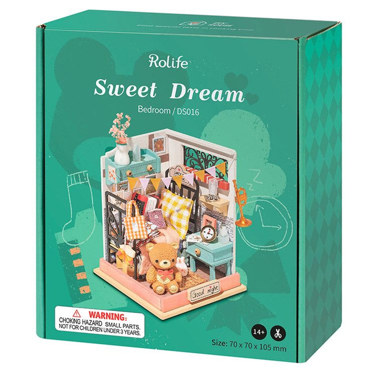 Rolife DIY Little & Warm Space Sweet Dream Bedroom