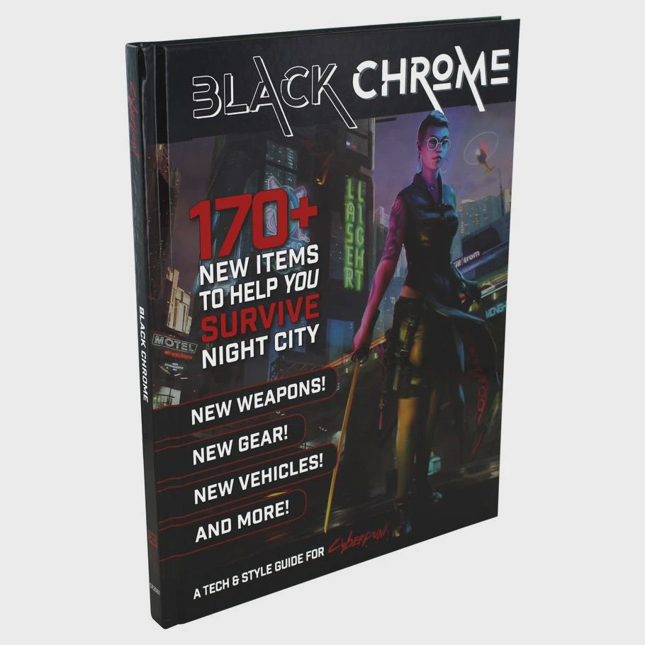 Cyberpunk Red Black Chrome A Tech & Style Guide