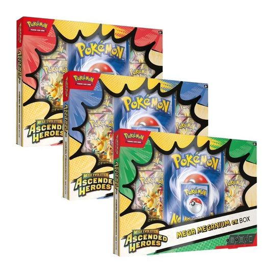Pokémon CCG Mega Evolution 02.5 Ascended Heroes Mega Ex Box