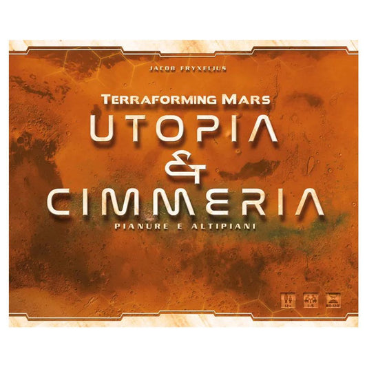 Terraforming Mars Map Utopia & Cimmeria