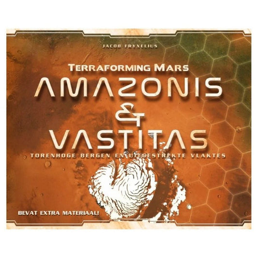 Terraforming Mars Map Amazonis & Vastitas