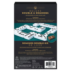 Cardinal Legacy Dominoes Double 6 Deluxe