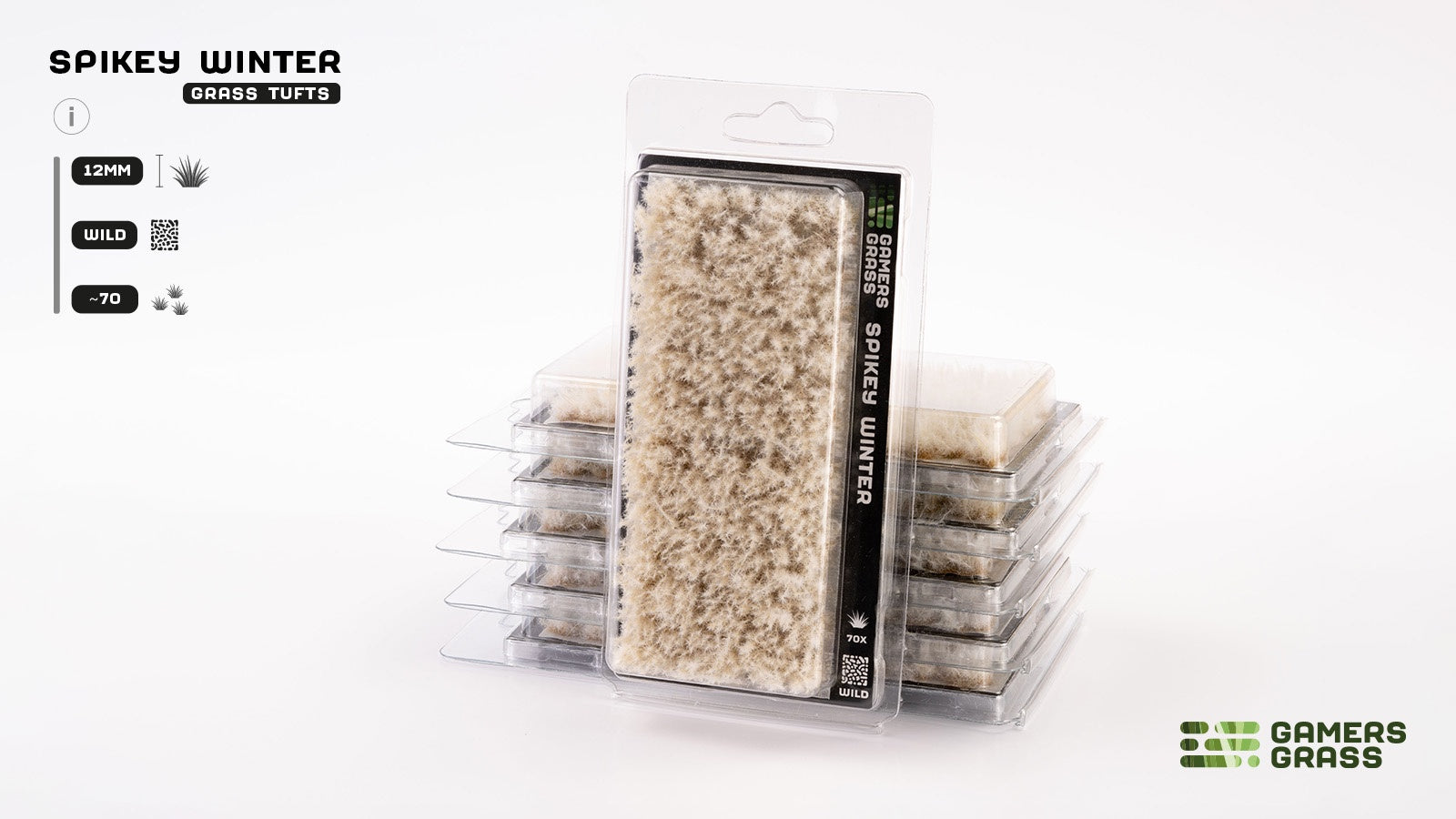 Gamers Grass Spikey Tufts Winter (12mm Wild XL)