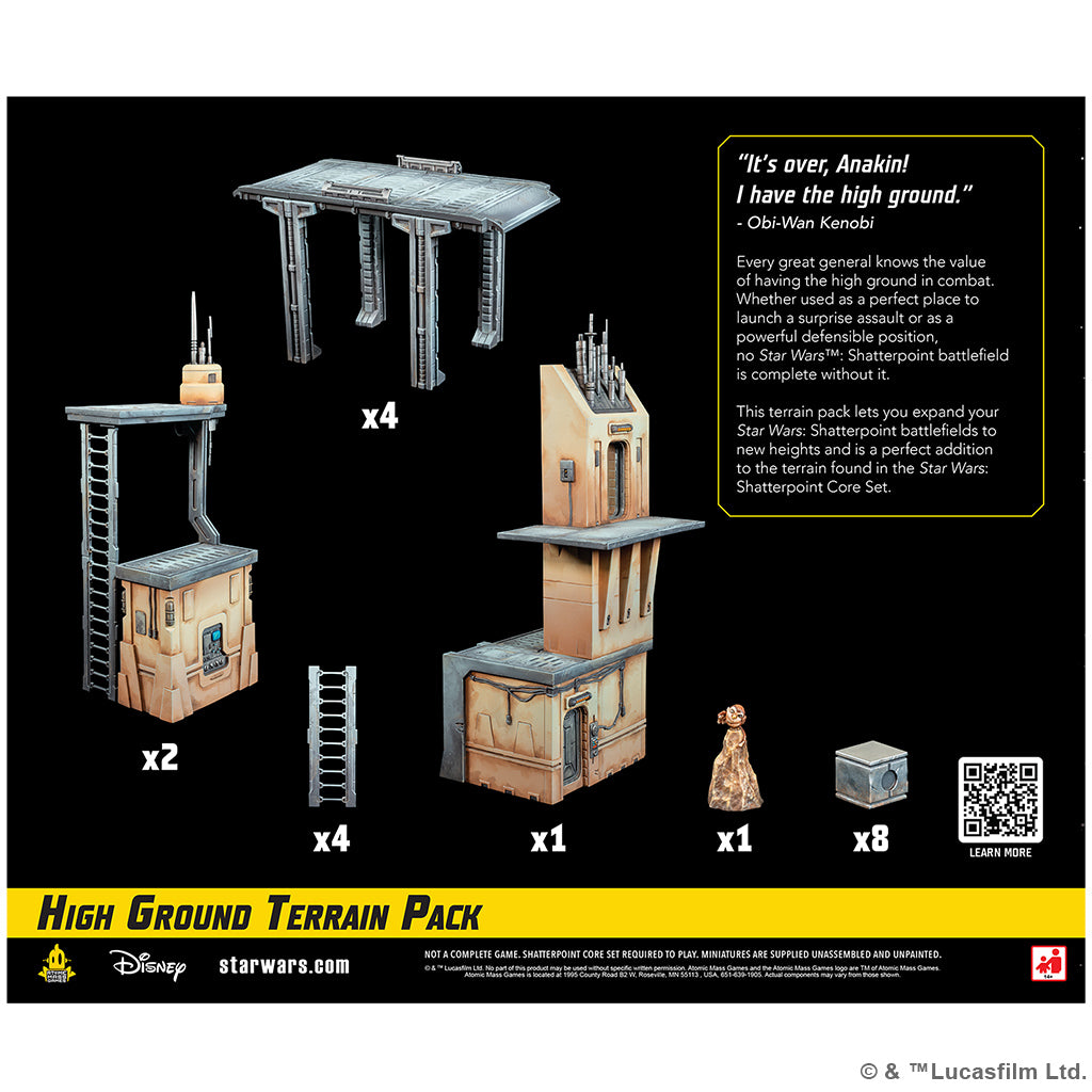 Star Wars Shatterpoint Terrain Pack High Ground