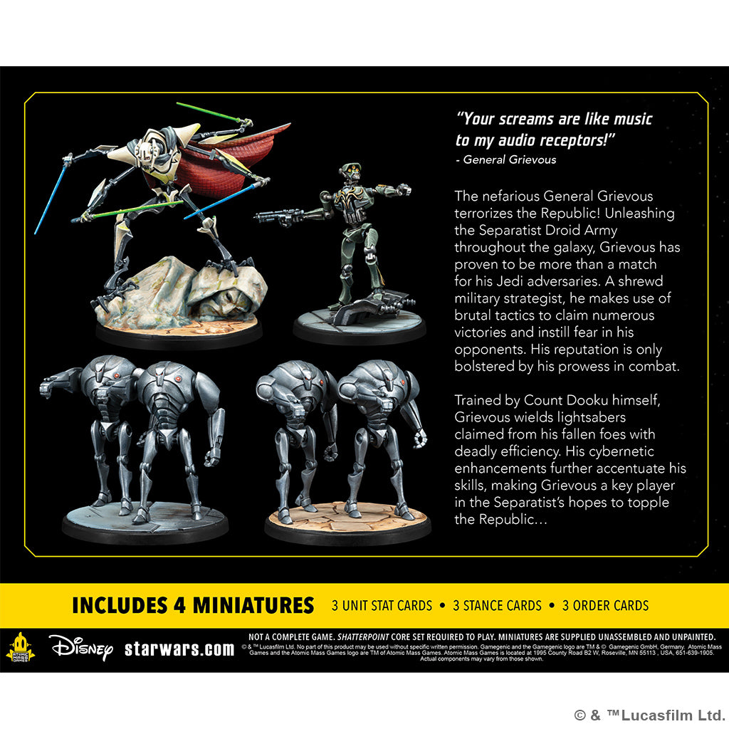 Star Wars Shatterpoint Squad Pack Appetite for Destruct