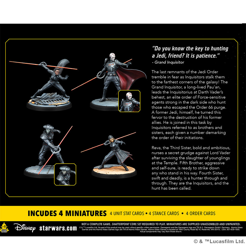 Star Wars Shatterpoint Squad Pack Jedi Hunters