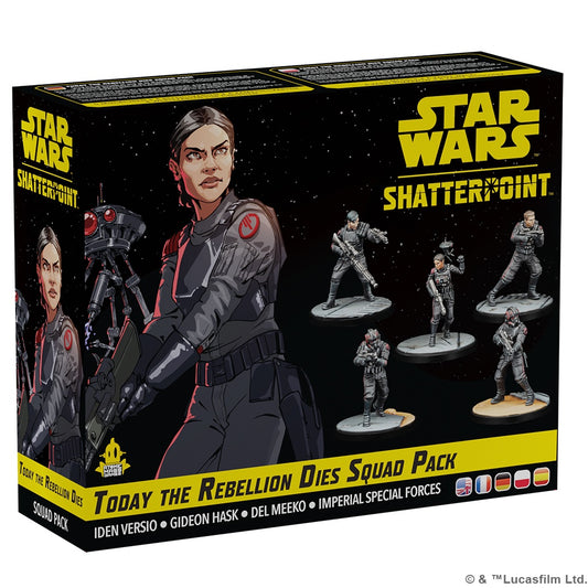 Star Wars Shatterpoint Squad Pack Today the Rebellion Dies