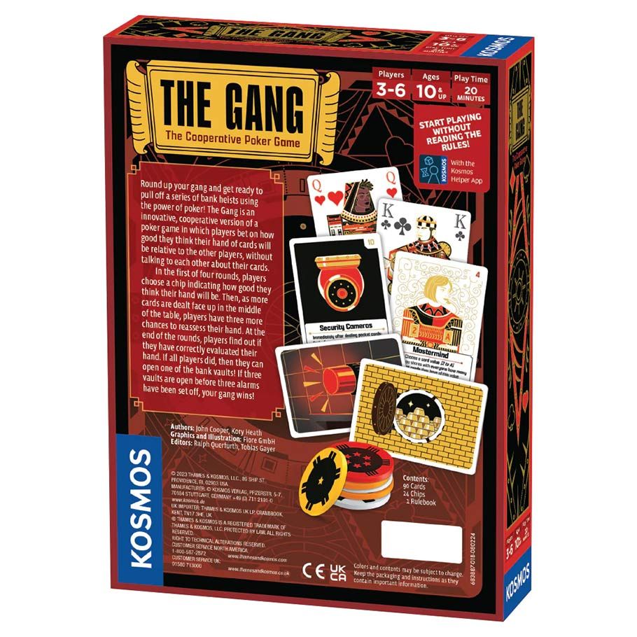 Gang, The Cooperative Poker Game