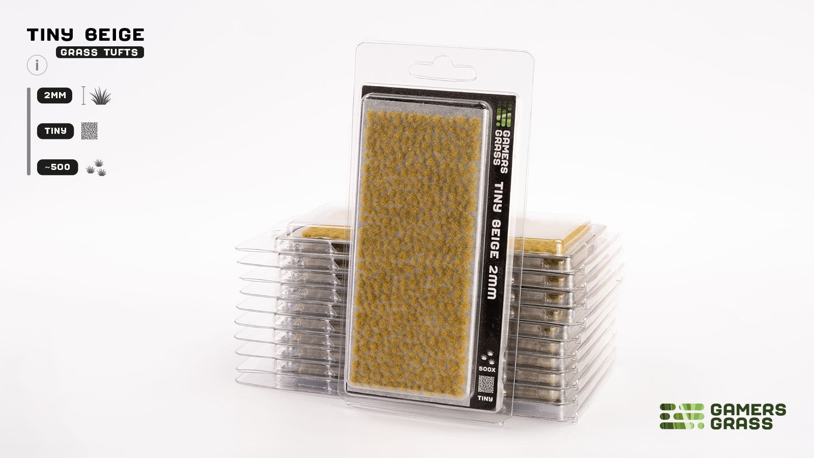 Gamers Grass Tiny Tufts Beige (2mm Wild)