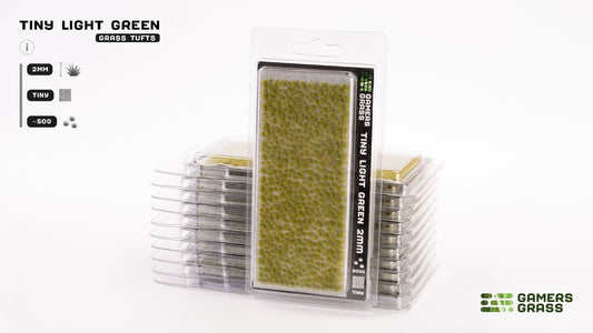 Gamers Grass Tiny Tufts Light Green (2mm Wild)