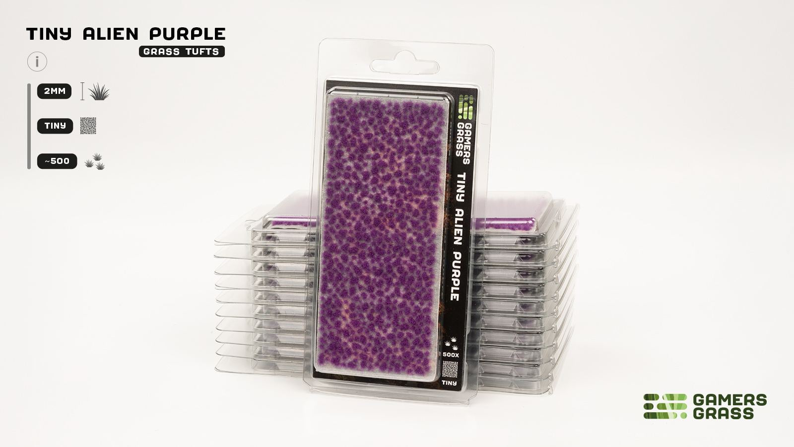 Gamers Grass Tiny Tufts Alien Purple (2mm Wild)