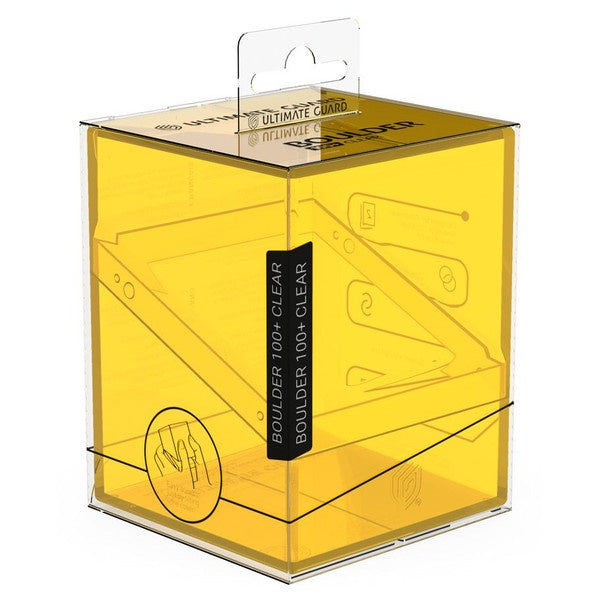 Ultimate Guard Deck Case Boulder 100+ Clear