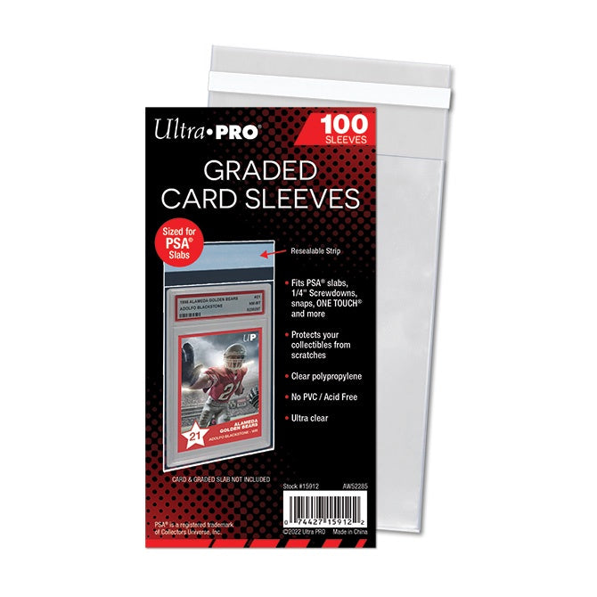 Ultra Pro Card Protectors PSA Graded Sleeves (100)