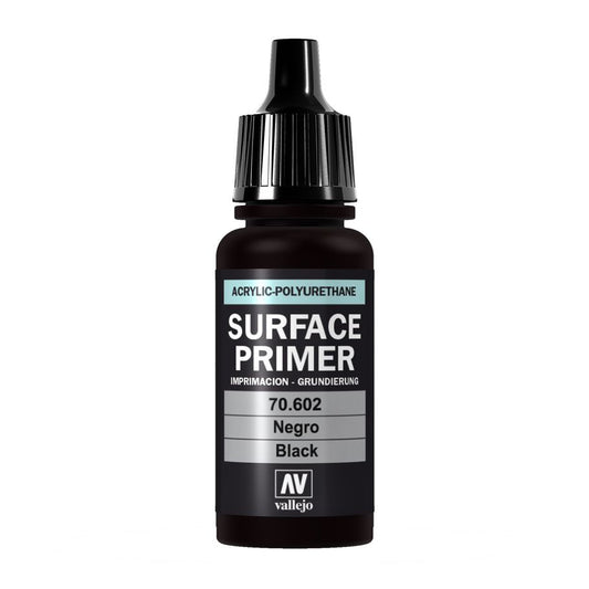 Vallejo Surface Primer Black 18ml
