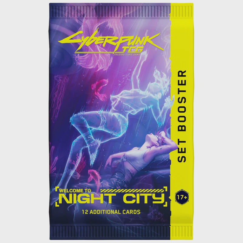 Cyberpunk TCG Welcome to Night City Booster