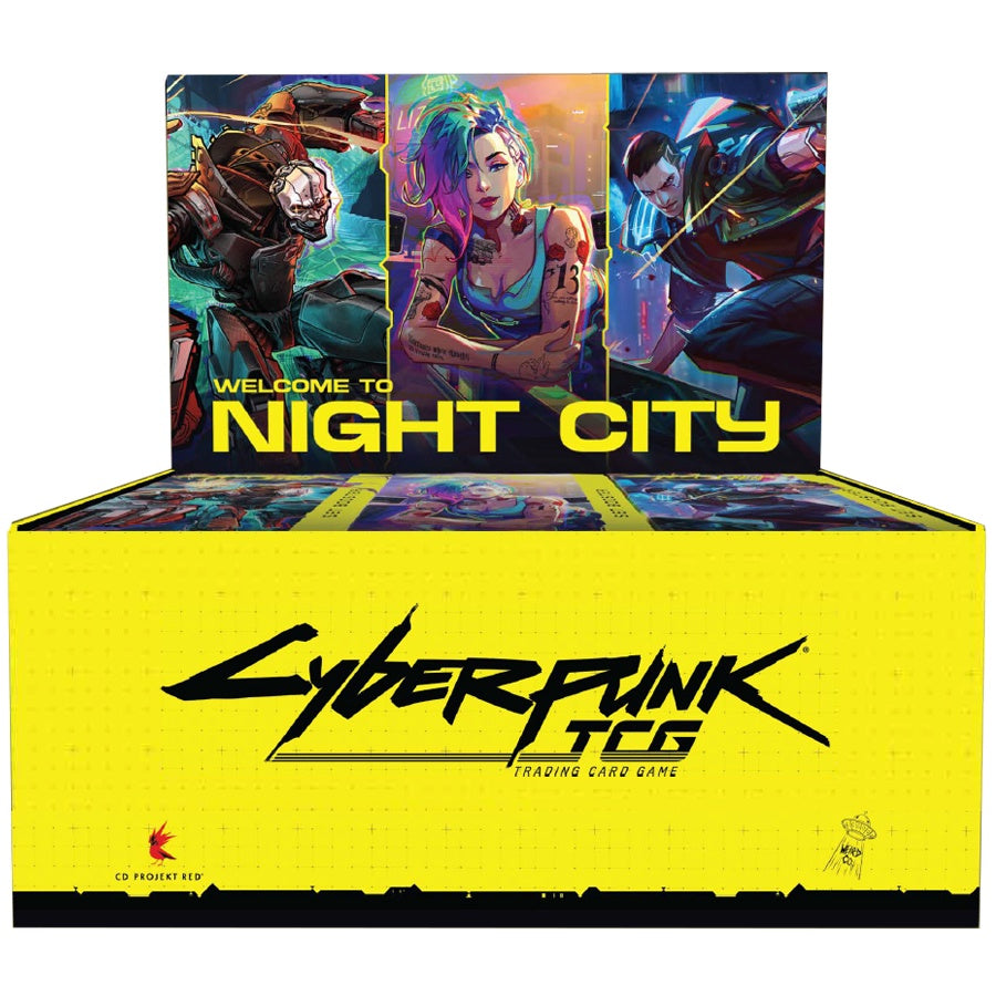 Cyberpunk TCG Welcome to Night City Booster Box