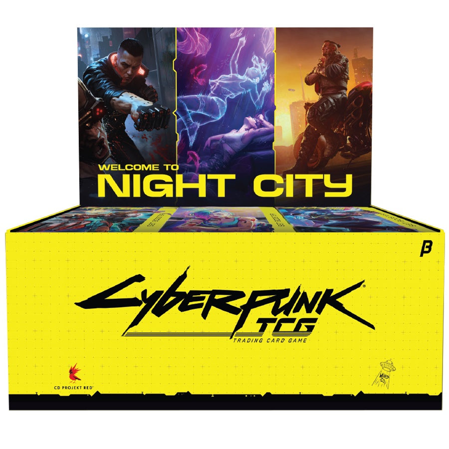 Cyberpunk TCG BETA Welcome to Night City Booster Box