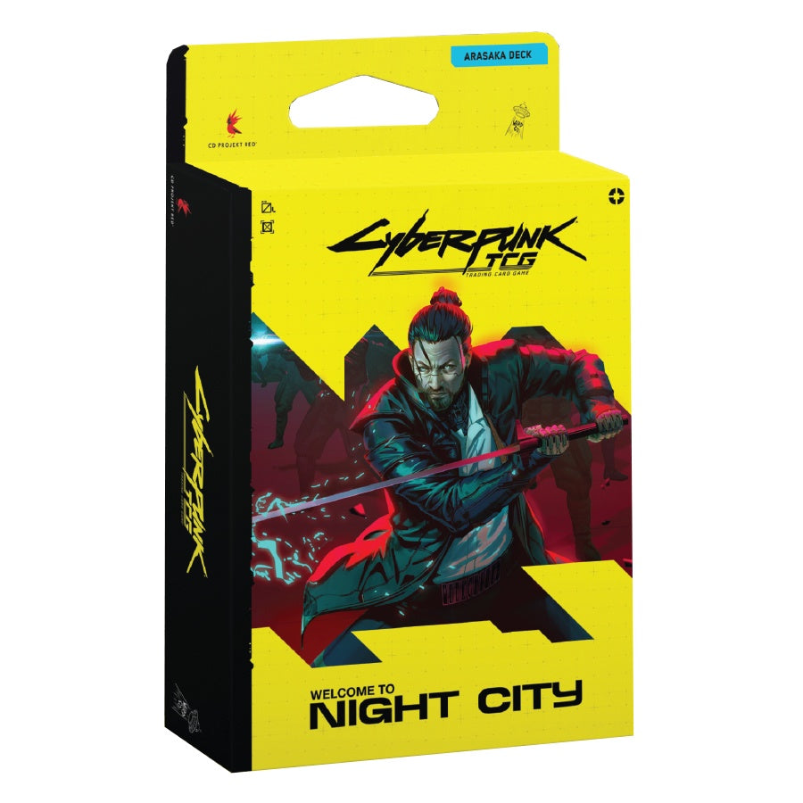 Cyberpunk TCG Starter Deck Embracing Power