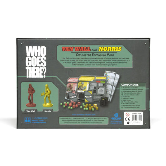 Who Goes There? (2nd Edition) Character Expansion Pack Van Wall and Norris