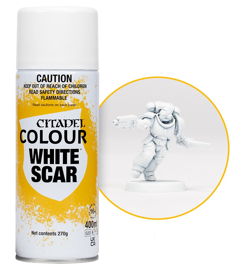 Citadel Spray Paint White Scar