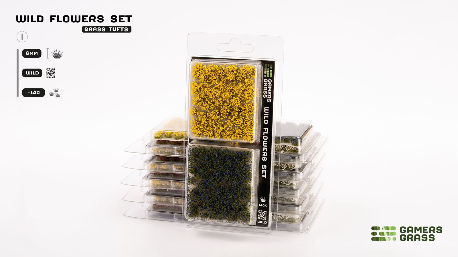 Gamers Grass Flowers Set Wild (6mm Wild)