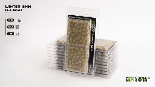 Gamers Grass Tufts Winter (5mm Wild)