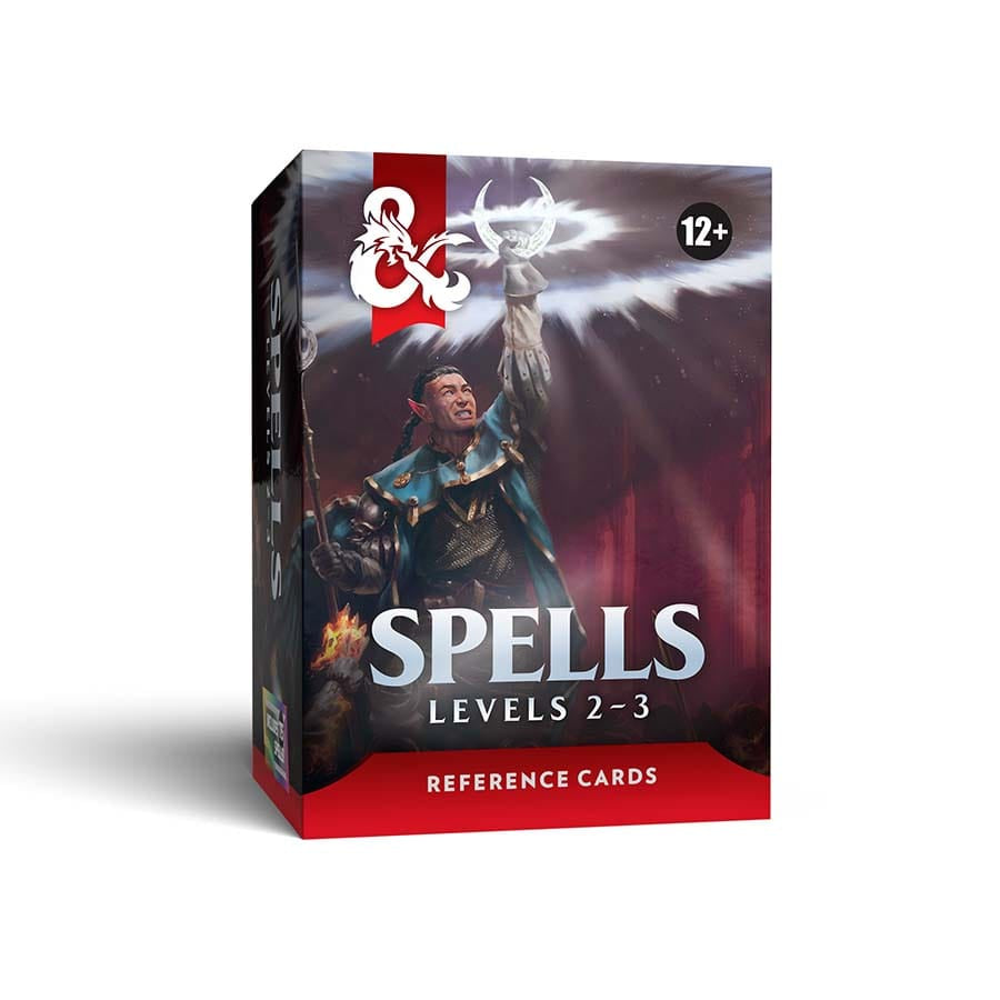 Dungeons and Dragons 5th Edition Reference Cards Trove Spells Volume 02 (Levels 2 - 3)