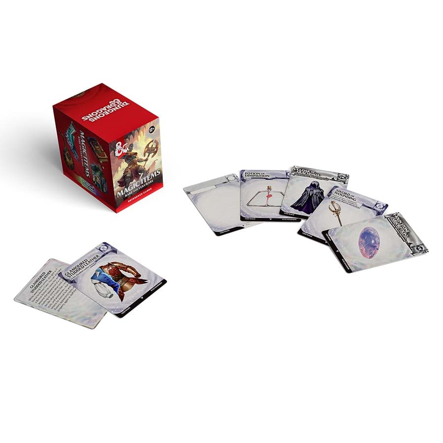 Dungeons and Dragons 5th Edition Reference Cards Magic Items Volume 02 (Rare and Very Rare)