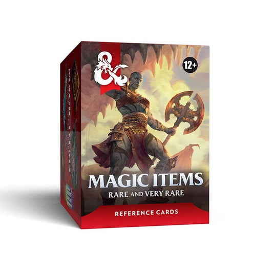 Dungeons and Dragons 5th Edition Reference Cards Magic Items Volume 02 (Rare and Very Rare)