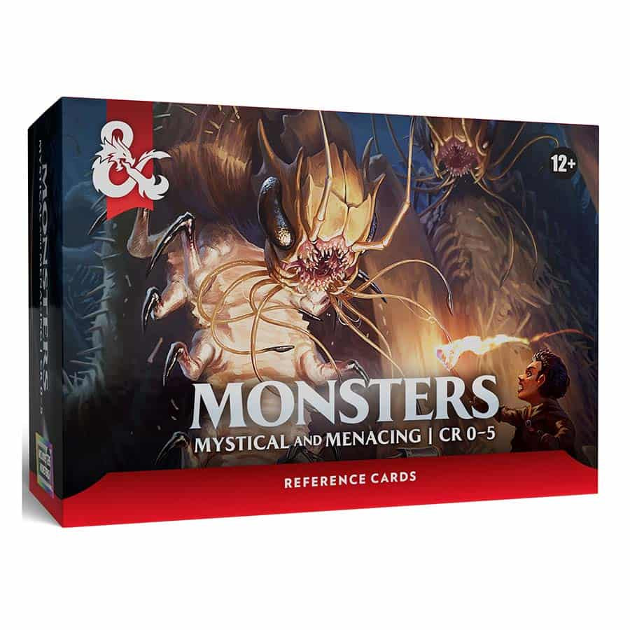 Dungeons and Dragons 5th Edition Reference Cards Monsters Volume 02 (Mystical and Menacing)