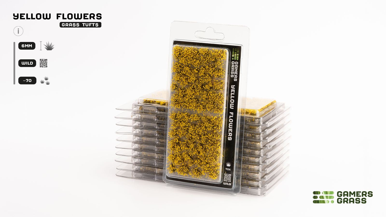Gamers Grass Flowers Yellow (6mm Wild)