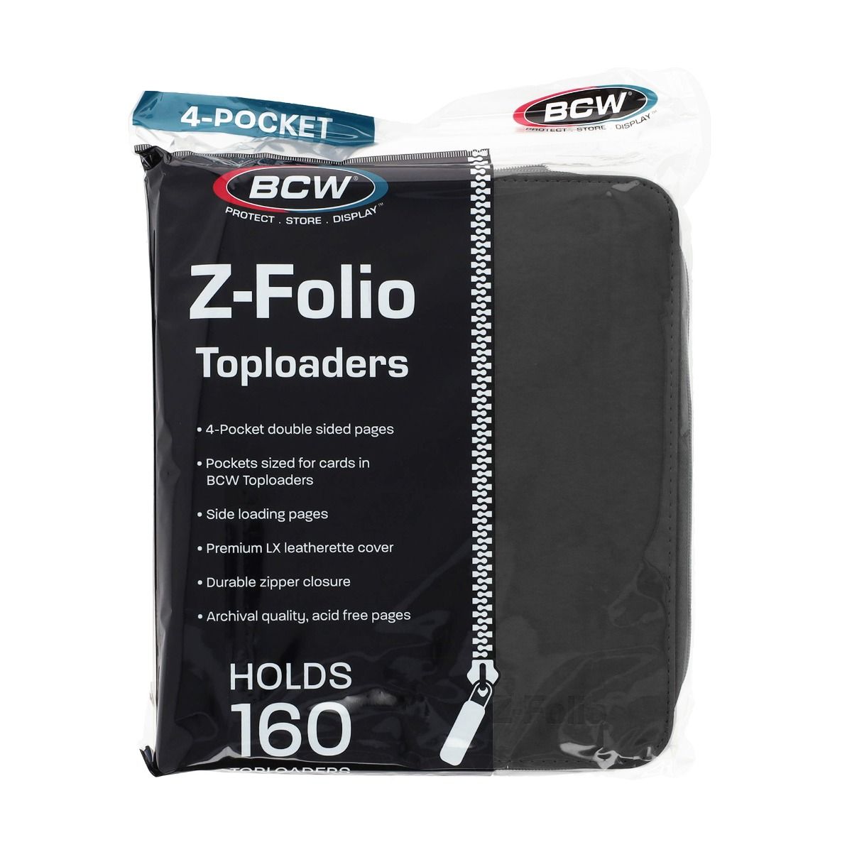 BCW Z-Folio Toploaders 4 Pocket LX
