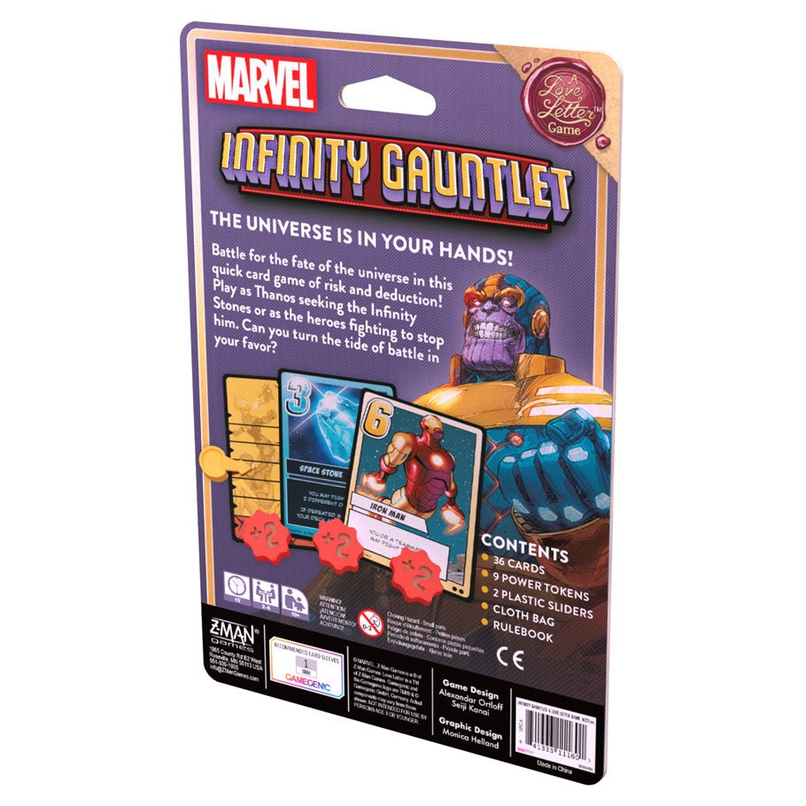 Infinity Gauntlet A Love Letter Game