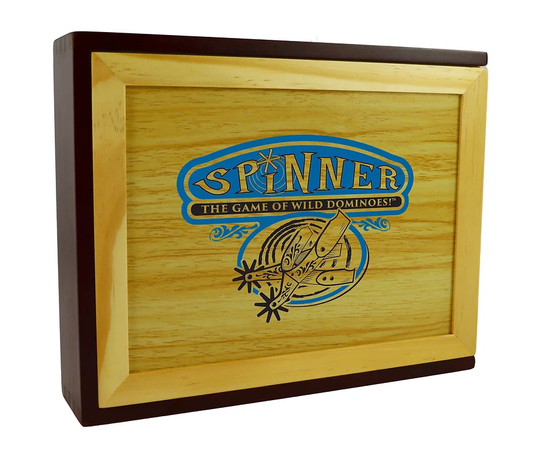 Spinner Dominoes Deluxe (Wood Case)