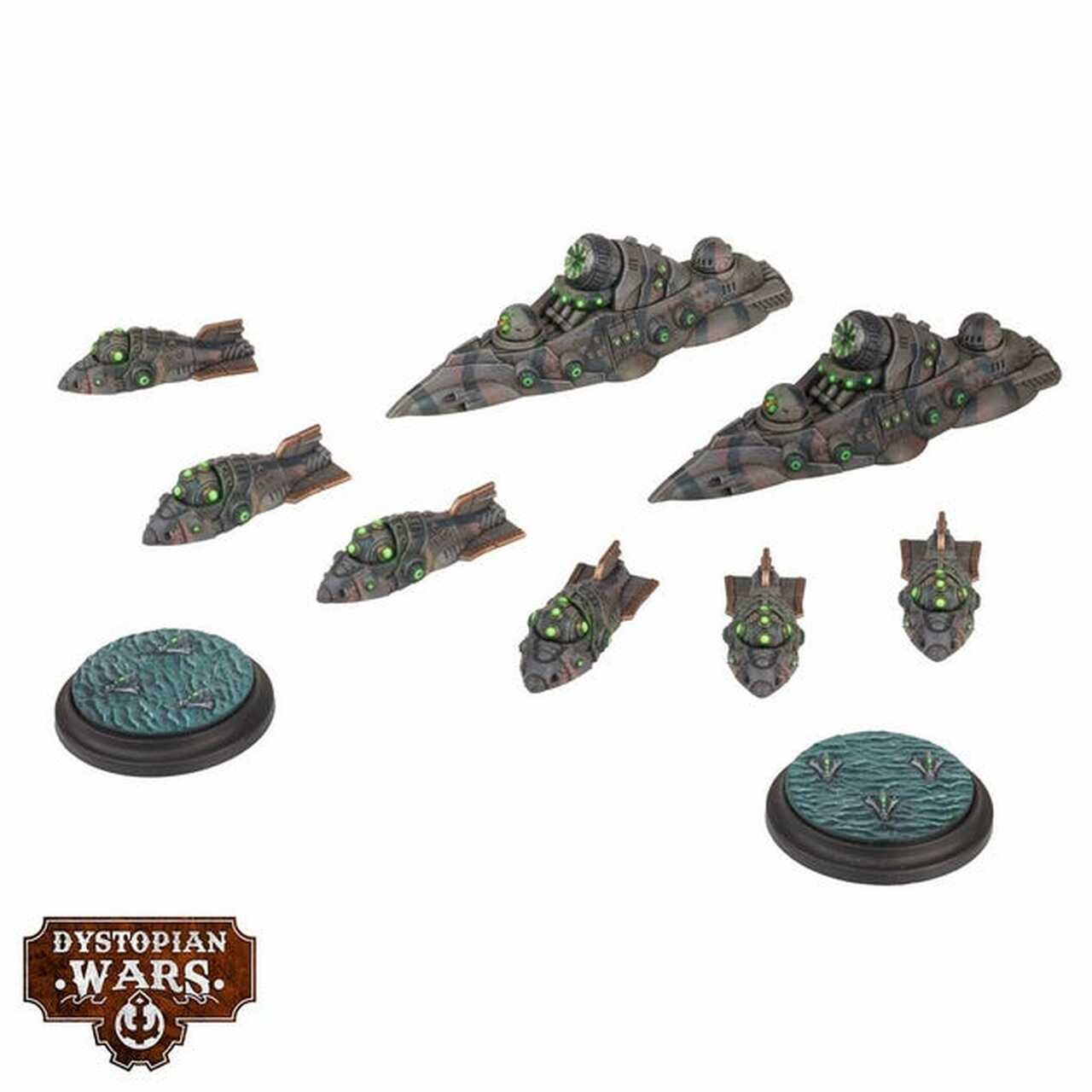 Dystopian Wars The Covenant of the Enlightened Frontline Squadrons